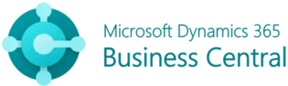 Microsoft Dynamics 365 Business Central logotyp.
