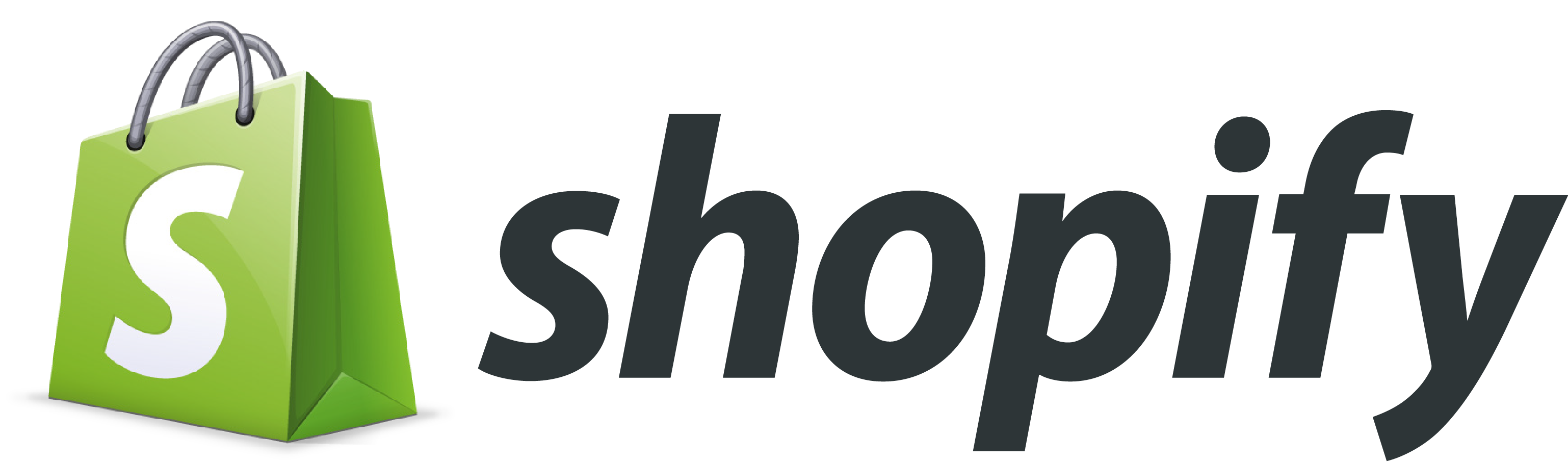 Shopify logotyp.